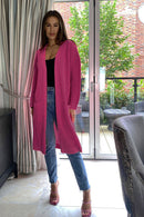 Miami Nights Pocket Cardigan - Pink