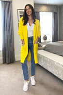 Miami Nights Pocket Cardigan - Yellow