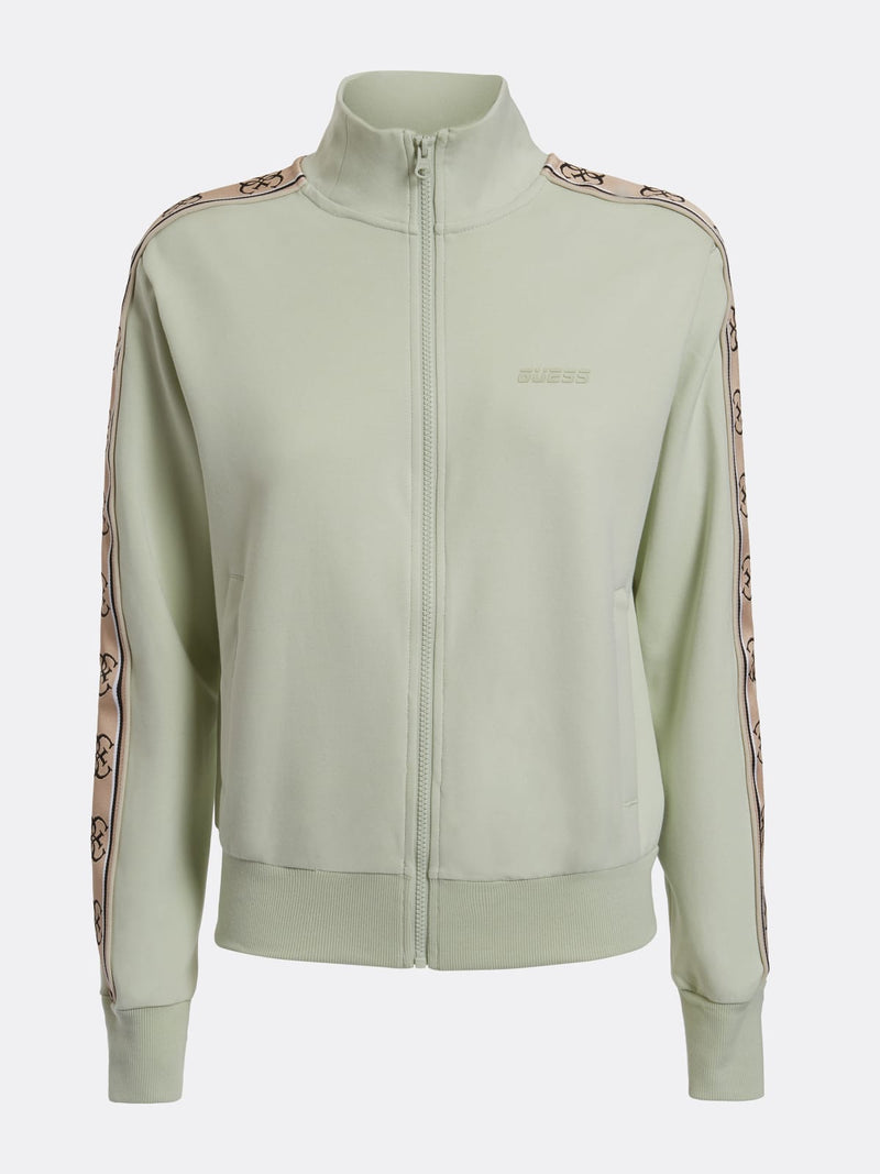 Britney Full Zip Sweatshirt - Cold Dew