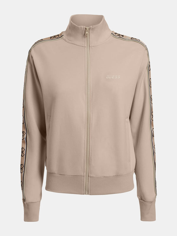 Britney Full Zip Sweatshirt - Dove Nest