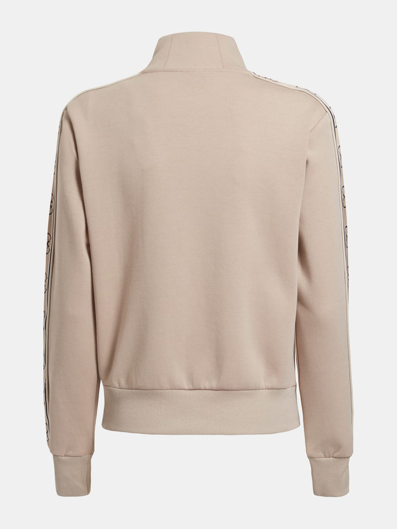 Britney Full Zip Sweatshirt - Dove Nest