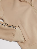 Britney Full Zip Sweatshirt - Dove Nest
