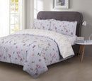 Watercolour Floral Duvet Cover Set - Multi Coloured