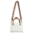 Alexia Tote - White Leather