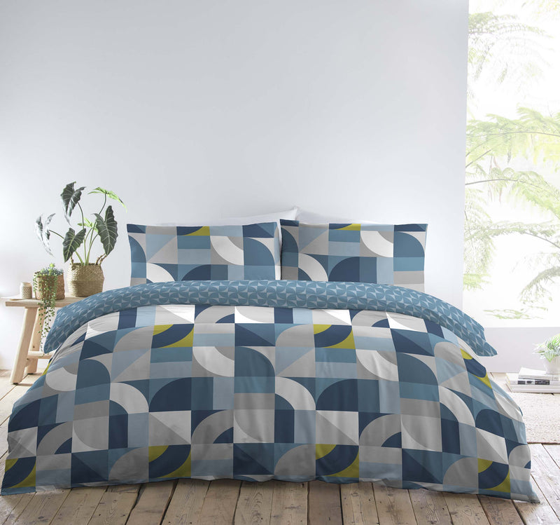 Veda Blue Duvet Cover Set