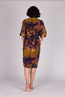 Wrap & Pyjama Set - Purple