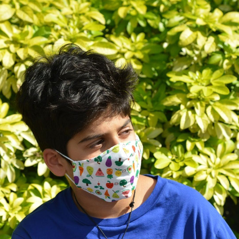 Kids Face Mask Veggie