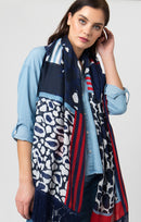 Vertigo Scarf - Navy