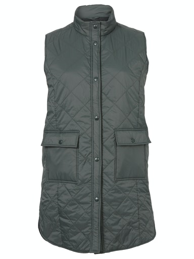 Long Gilet - Khaki