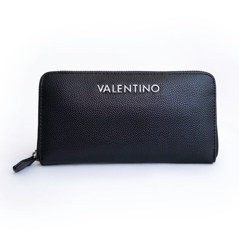 Divina Zip Around Wallet - Black