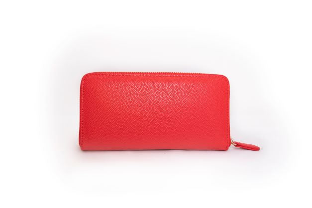 Divina Zip Around Wallet - Red