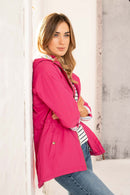 Victoria Coat - Raspberry