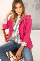 Victoria Coat - Raspberry