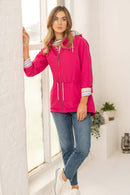 Victoria Coat - Raspberry