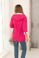 Victoria Coat - Raspberry