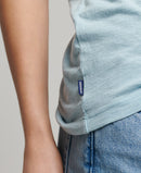 Studios Pocket V Neck Tee - Sky Blue