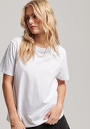 Vintage Logo Embroidered Tee - Optic