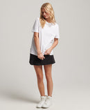 Vintage Logo Embroidered Tee - Optic