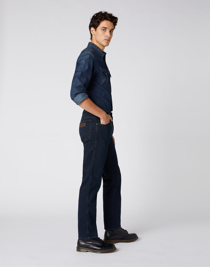 Texas Stretch Reg - Blue Black