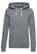 Vintage Logo Embossed Hoodie - Creek Blue