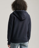 Vintage Vl Narrative Zip Hoodie - Eclipse Navy
