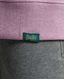 Vintage Logo Round Neck Jumper - Vintage Purple Marl