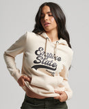 Vintage Logo Borough Hoodie - Oatmeal