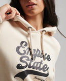 Vintage Logo Borough Hoodie - Oatmeal