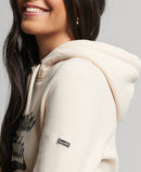 Vintage Logo Borough Hoodie - Oatmeal