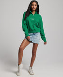 Code Core Sport 1/2 Zip Sweat - Beverly Green