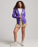 Vintage Vl Neon Ziphood - Malibu Purple