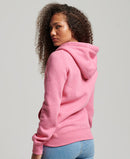 Vintage Logo Embossed Ziphood - Blossom Pink Marl