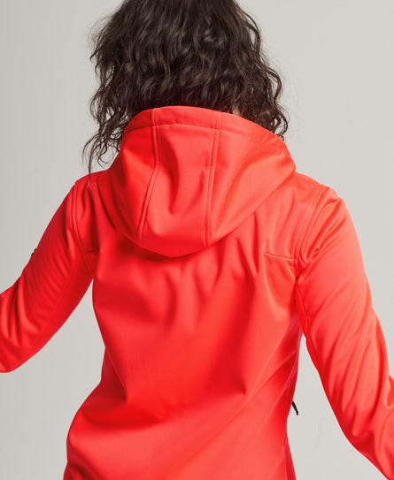 Code Tech Softshell Jacket - Hyper Fire Coral