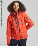 Ultimate Windcheater Jacket - Orange/navy