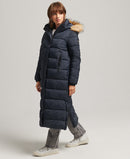Hooded Long Coat - Eclipse Navy