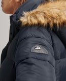 Hooded Long Coat - Eclipse Navy