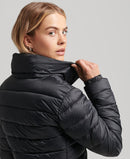 Classic Fuji Puffer Jacket - Black