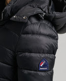 Classic Fuji Puffer Jacket - Black