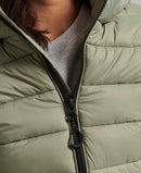 Classic Fuji Puffer Jacket - Light Khaki