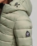 Classic Fuji Puffer Jacket - Light Khaki