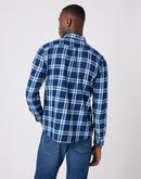 Button Down Long Sleeve Shirt - Alaskan Blue