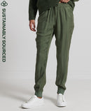 Studios Cupro Woven Jogger - Thyme