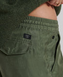 Studios Cupro Woven Jogger - Thyme