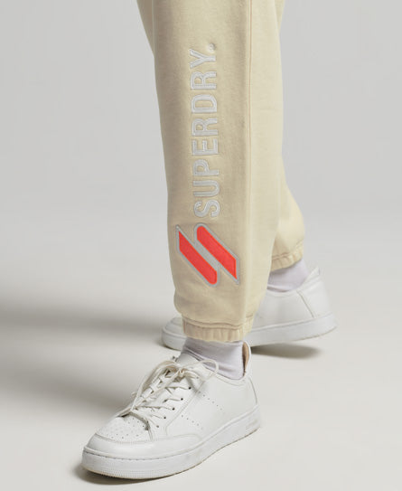 Applique Jogger - Oatmeal