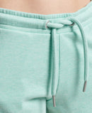 Vintage Logo Embroidered Jersey Shorts - Minted Marl