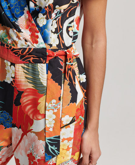 Vintage Woven Jumpsuit - Kam Multi