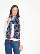 Saraband Shawl Scarf - Atlantic Blue
