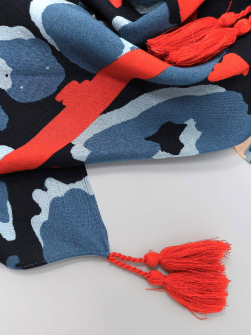 Saraband Shawl Scarf - Atlantic Blue