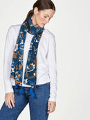 De Morgan Scarf - Navy