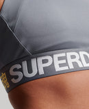 Sport Train Branded Elastic Bra - Folkstone Grey